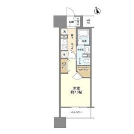 東別院駅 徒歩8分 6階の物件間取画像